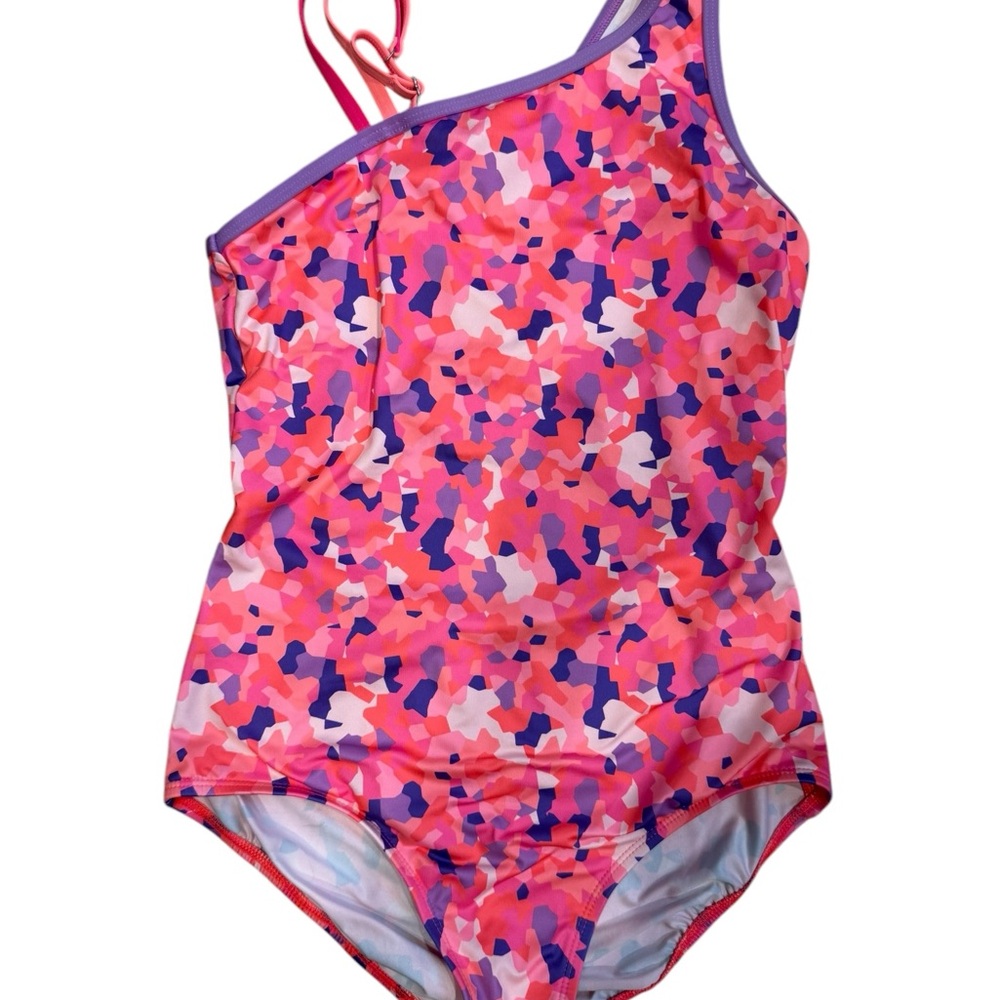 Lands End Colorful Kids Swimwear Size 12